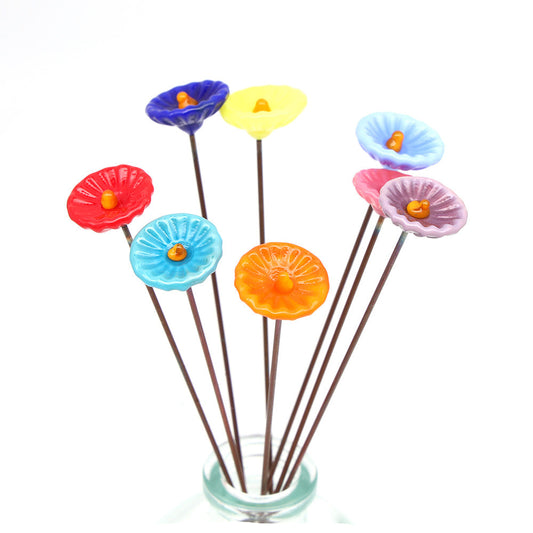 Single Glass Daisy -  Opaque Colours