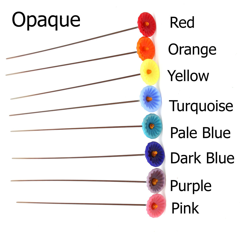 Single Glass Daisy -  Opaque Colours