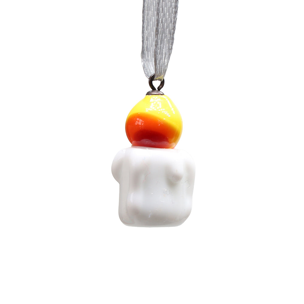 Tiny Glass Candle Hanging Decoration
