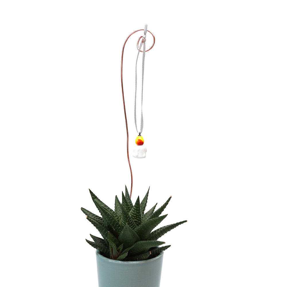 Tiny Glass Candle Hanging Decoration
