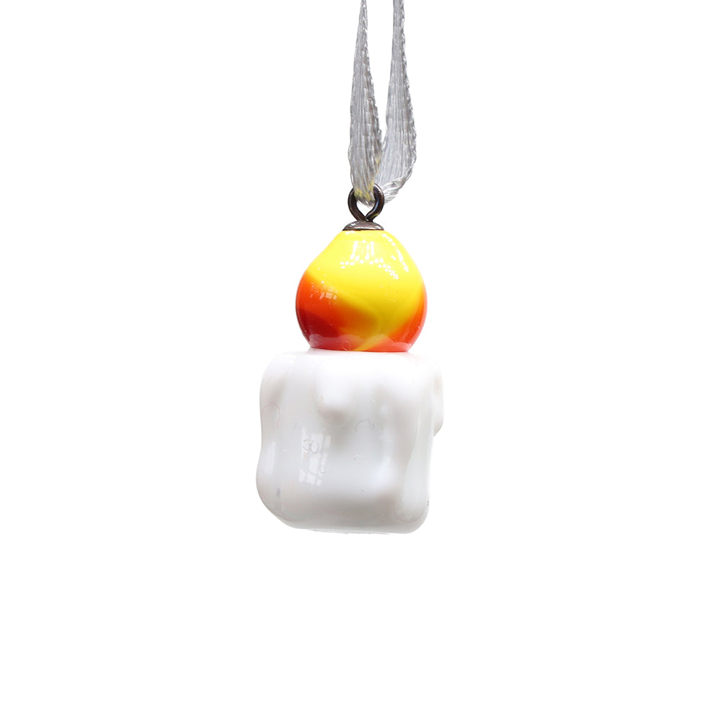 Tiny Glass Candle Hanging Decoration