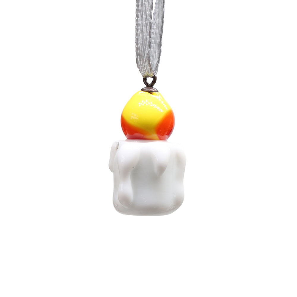 Tiny Glass Candle Hanging Decoration