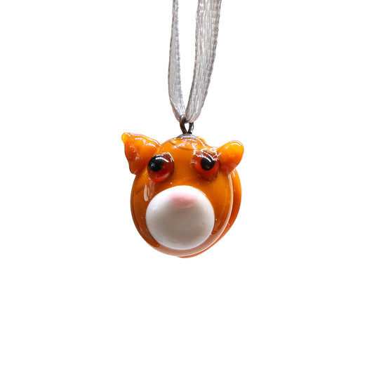 Tiny Ginger Cat Hanging Decoration