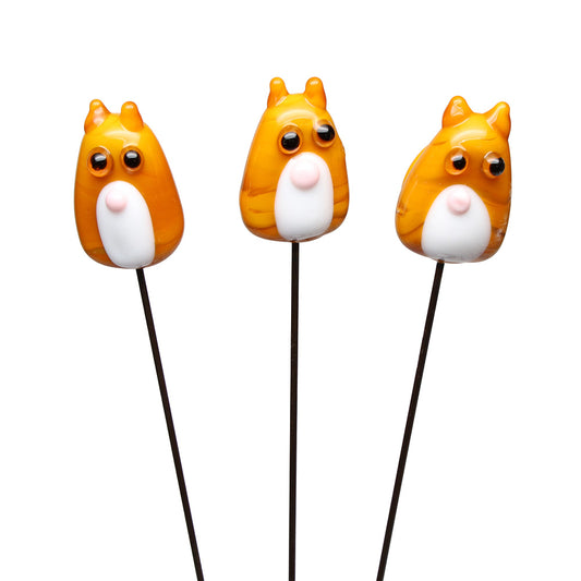 Ginger Cat Plant Decoration