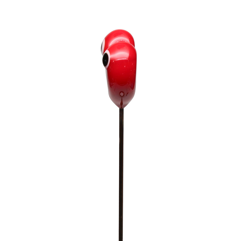 Red Heart with Eyes Plant Decoration