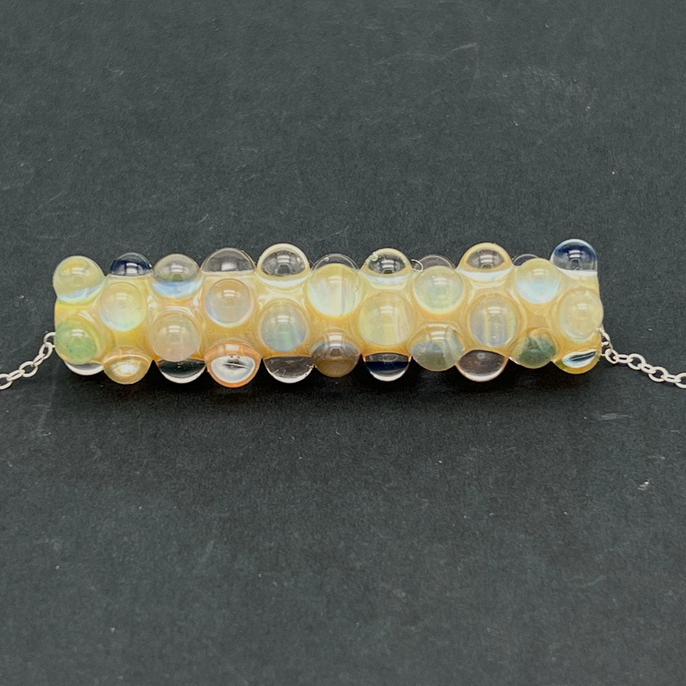 Lemonade Raised Dot Bead Necklace