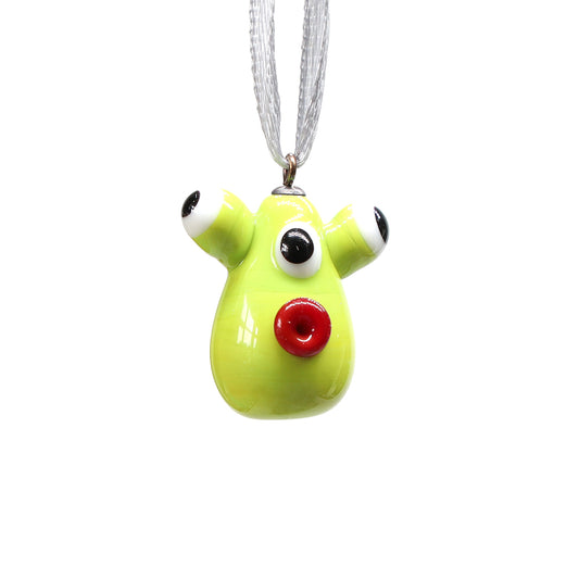 Tiny Glass Monster Hanging Decoration