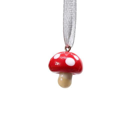 Glass Mushroom Hanging Decoration