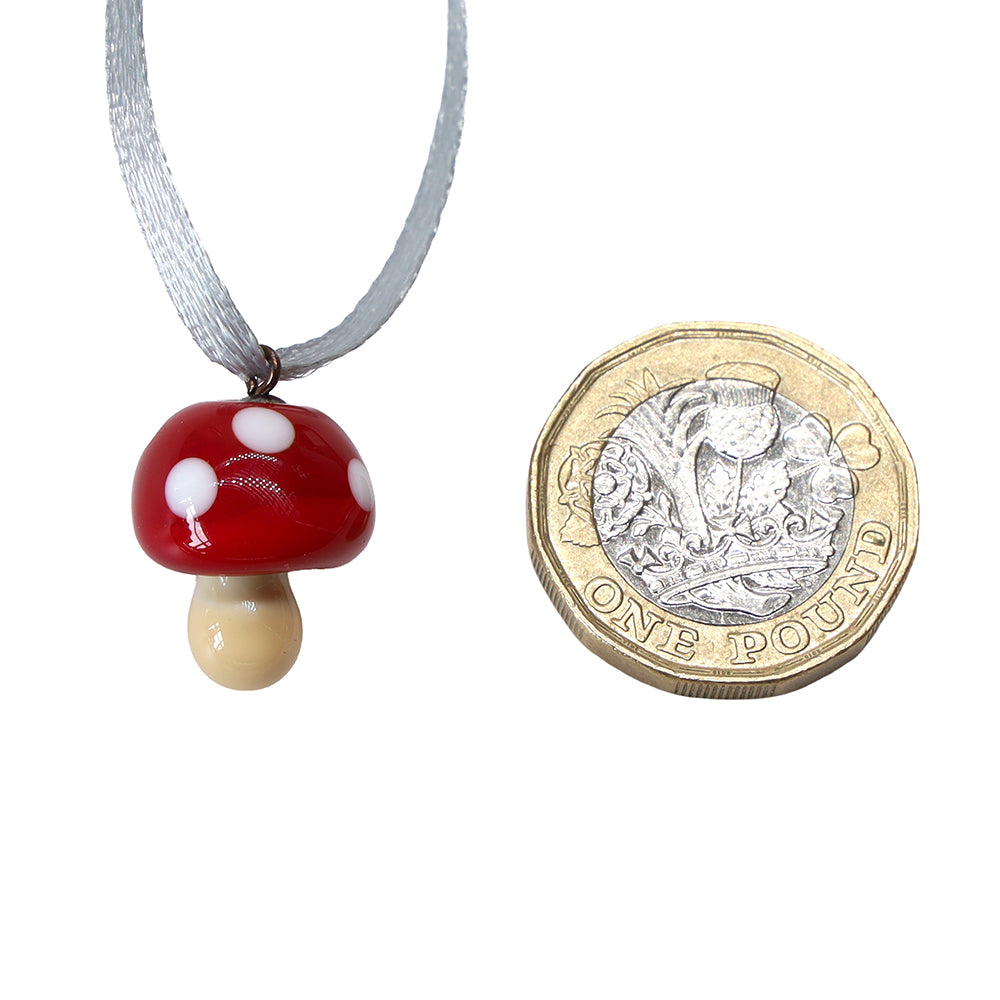 Glass Mushroom Hanging Decoration