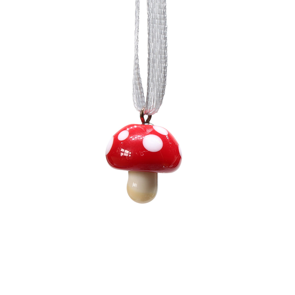 Glass Mushroom Hanging Decoration