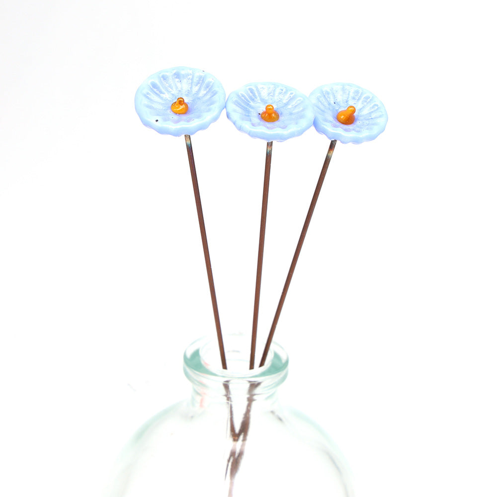 Single Glass Daisy -  Opaque Speckled Colours