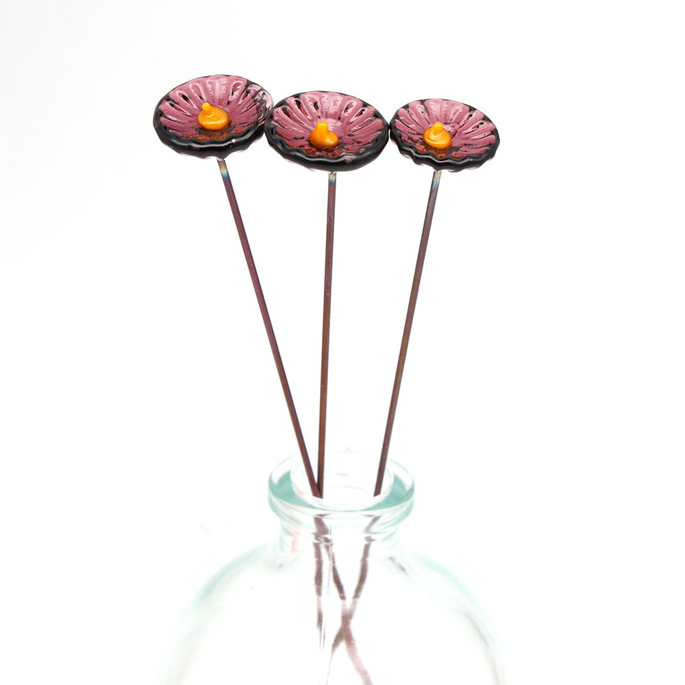 Single Glass Daisy -  Transparent Colours