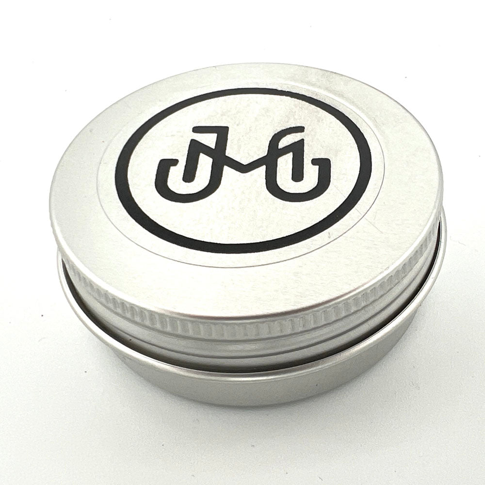 Frosted Clear Glass Link Necklace