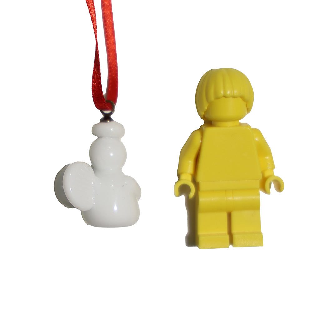 Tiny Glass Angel Hanging Decoration