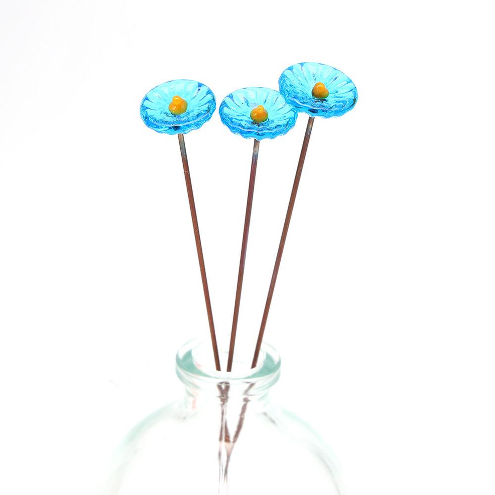 Single Glass Daisy -  Transparent Colours