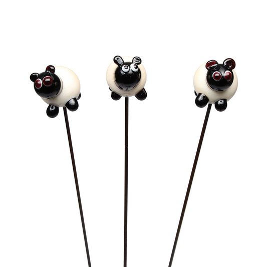 Cream Sheep Plant Decoration