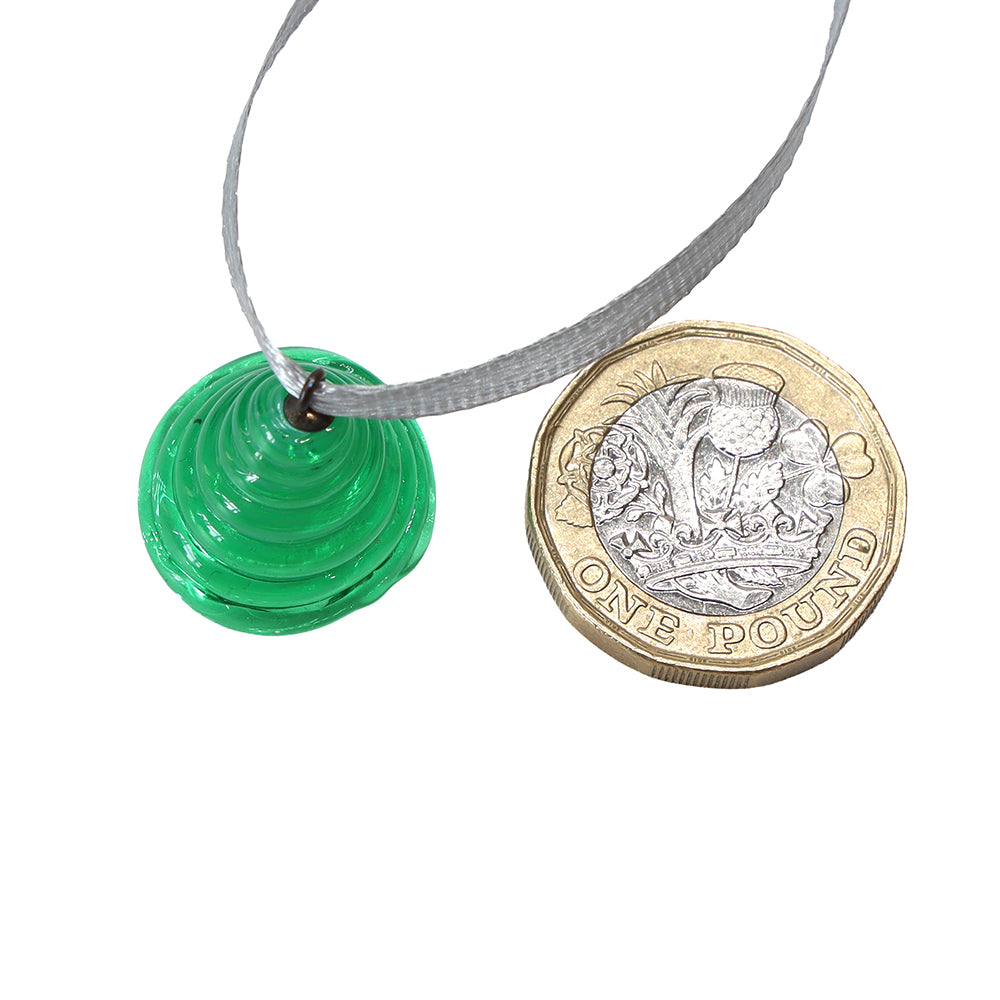 Tiny Glass Christmas Tree Hanging Decoration