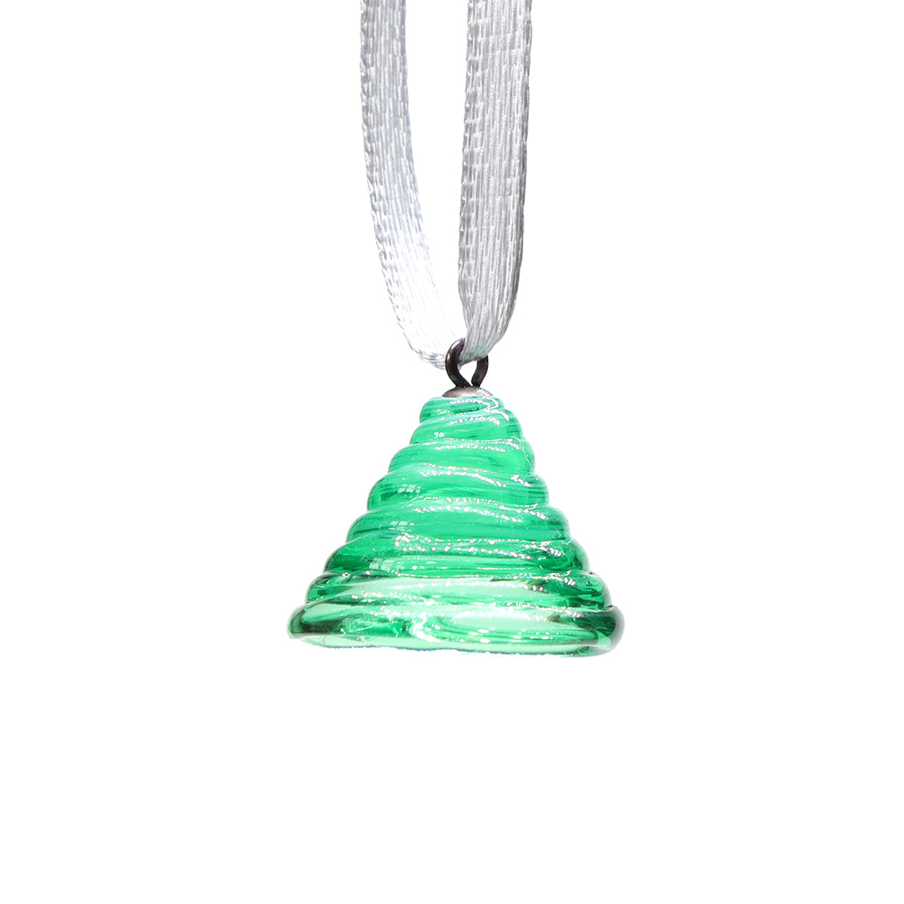 Tiny Glass Christmas Tree Hanging Decoration