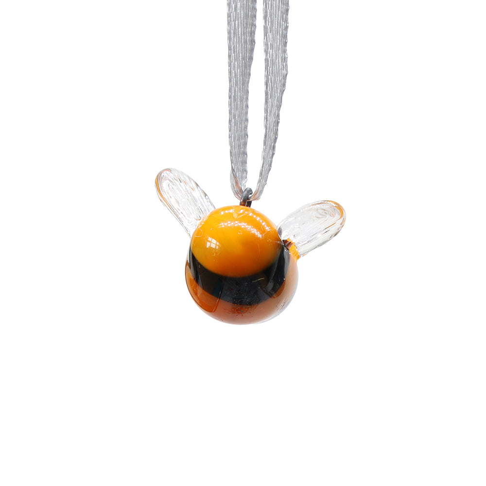 Tiny Glass Bee Hanging Decoration
