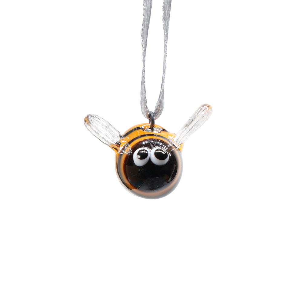 Tiny Glass Bee Hanging Decoration
