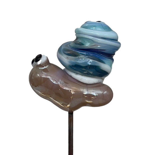 Blue Snail Plant Decoration