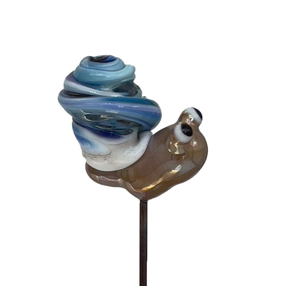 Blue Snail Plant Decoration