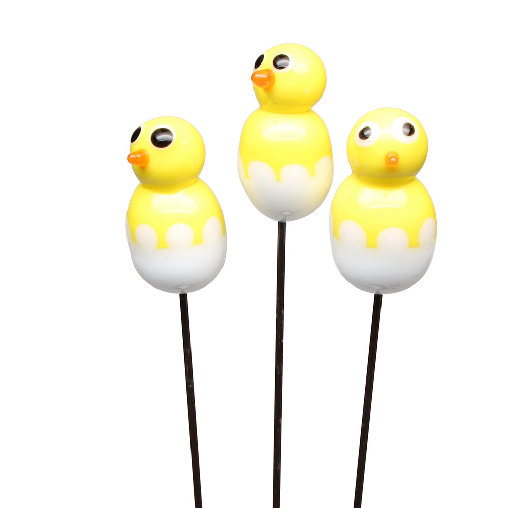 Chick in an Egg Plant Decoration