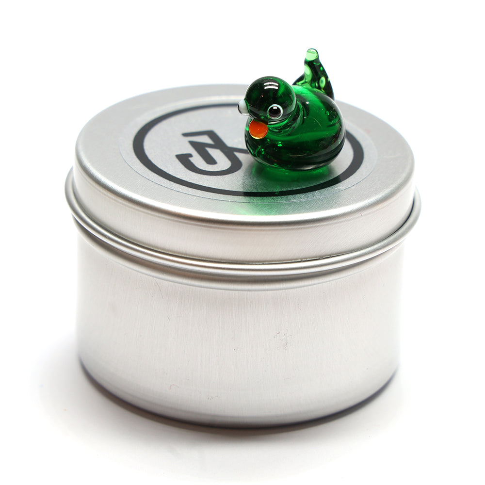 Clear Transparent Glass Duck