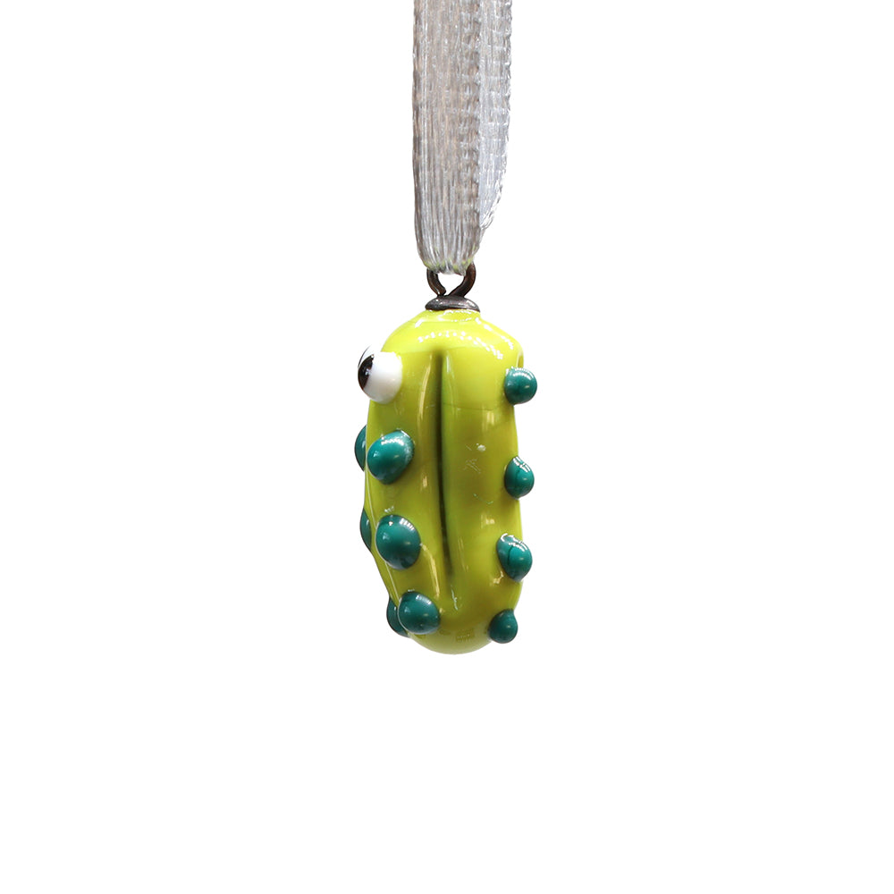 Tiny Glass Lime Pickle Hanging Decoration