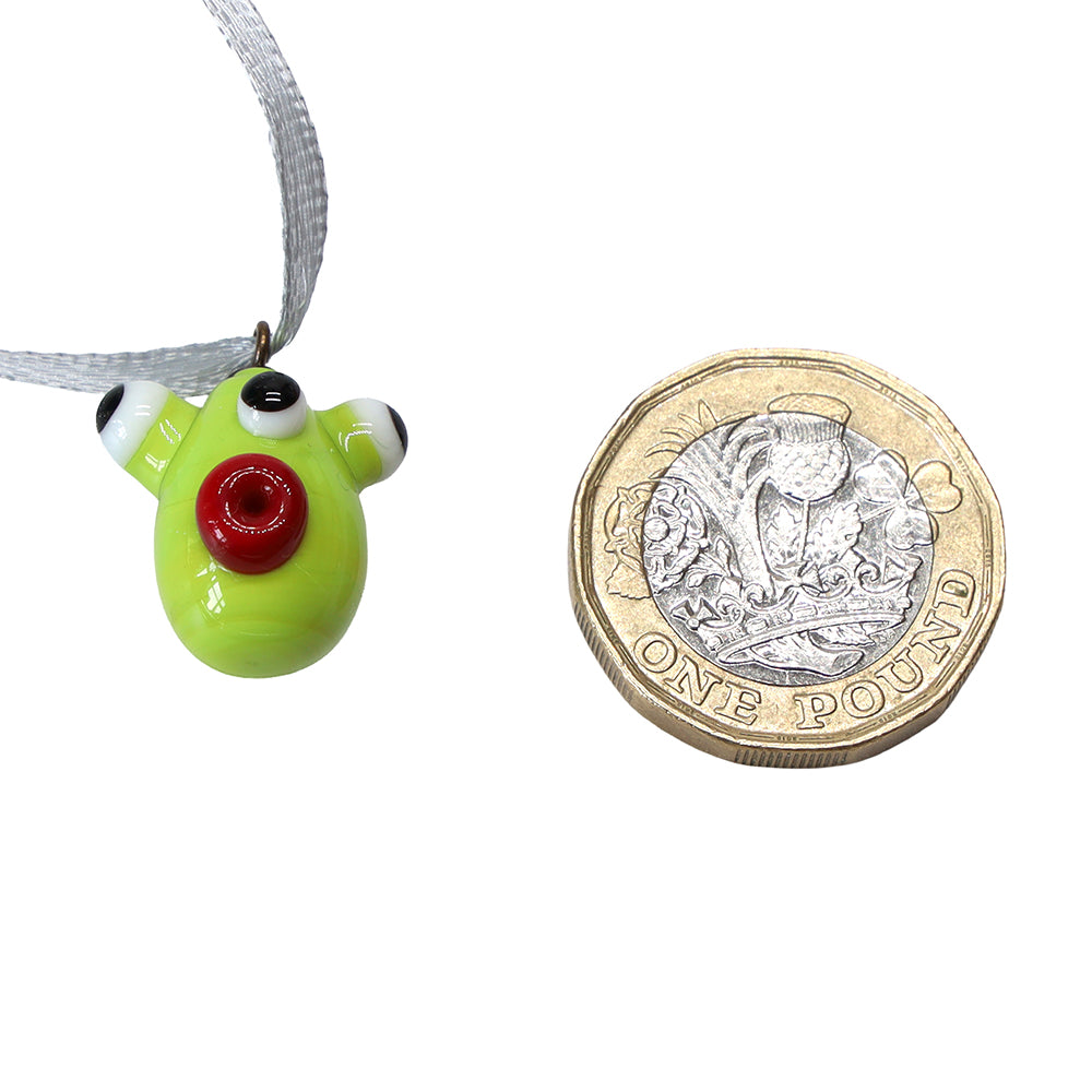 Tiny Glass Monster Hanging Decoration