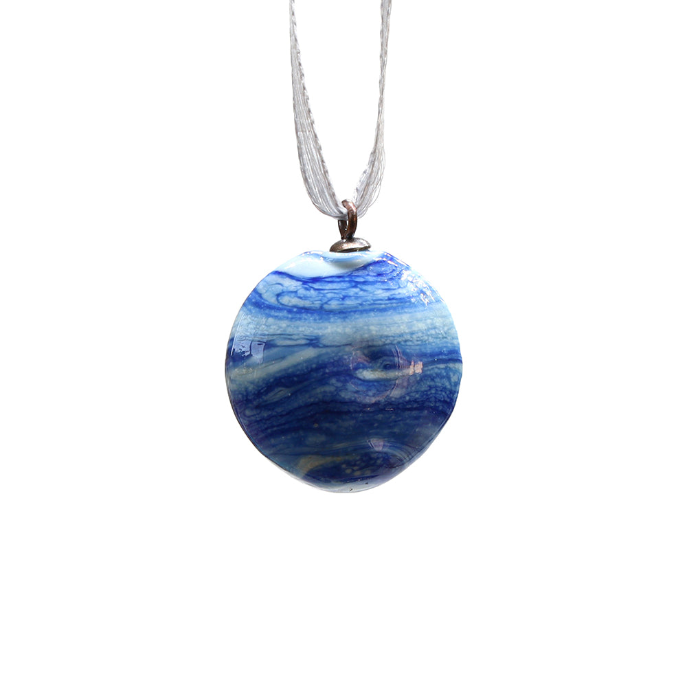 Tiny Glass Moon Hanging Decoration