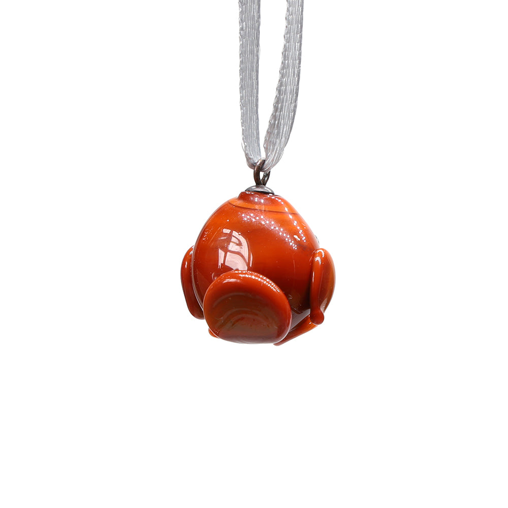 Tiny Glass Owl Hanging Decoration