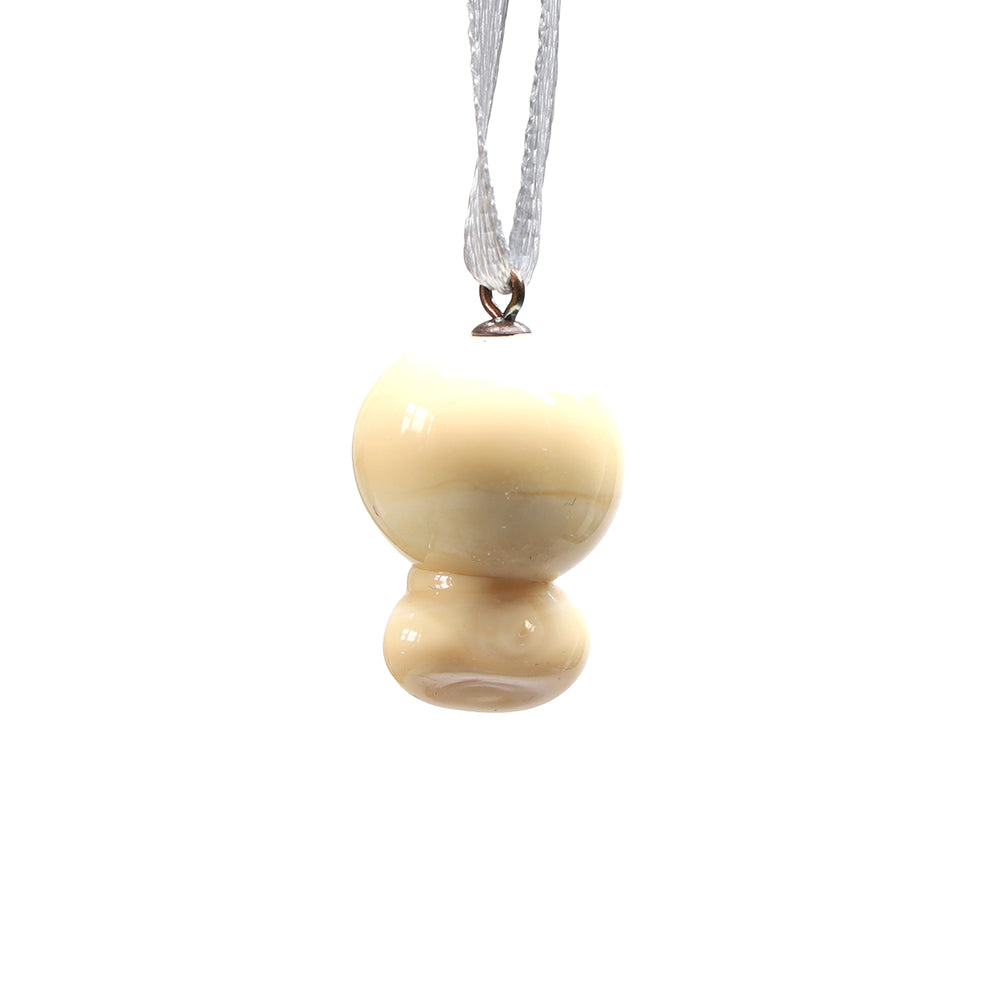 Tiny Glass Skull Hanging Decoration