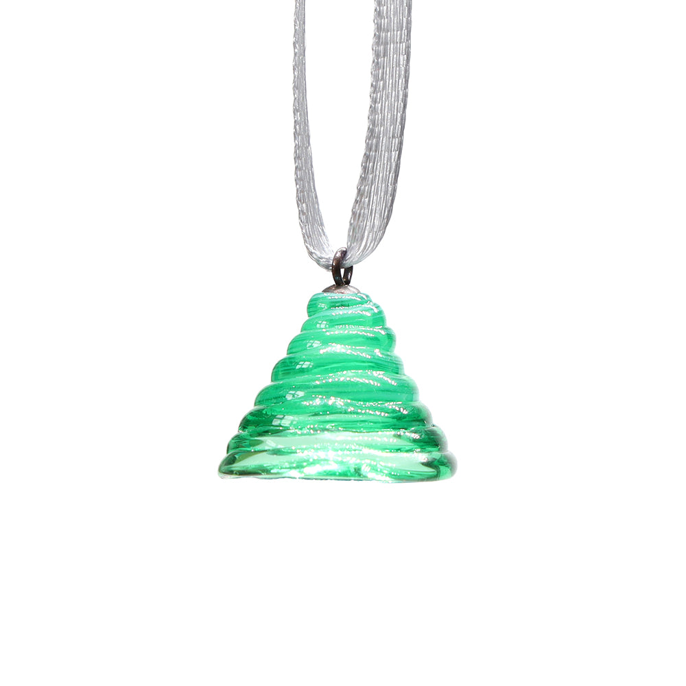 Tiny Glass Christmas Tree Hanging Decoration