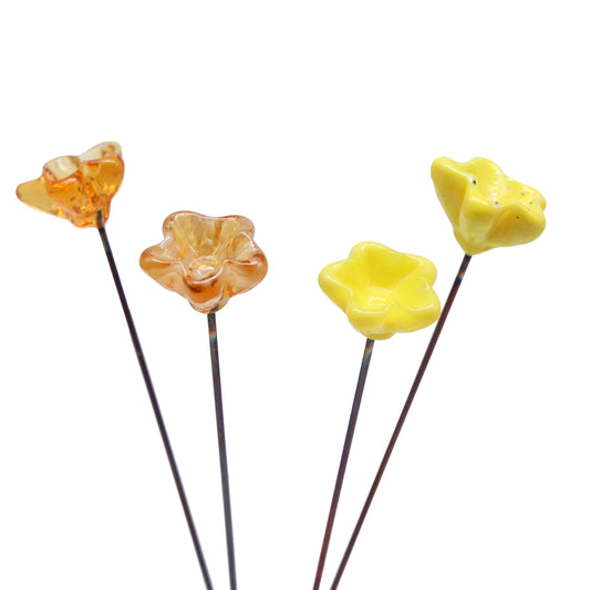 Yellow Glass Star Flower